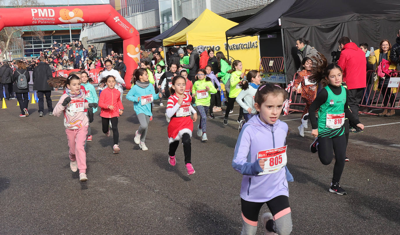 La San Silvestre de los pequeños atletas de Palencia