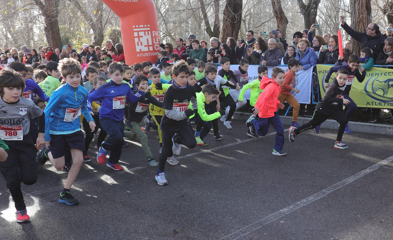 La San Silvestre de los pequeños atletas de Palencia