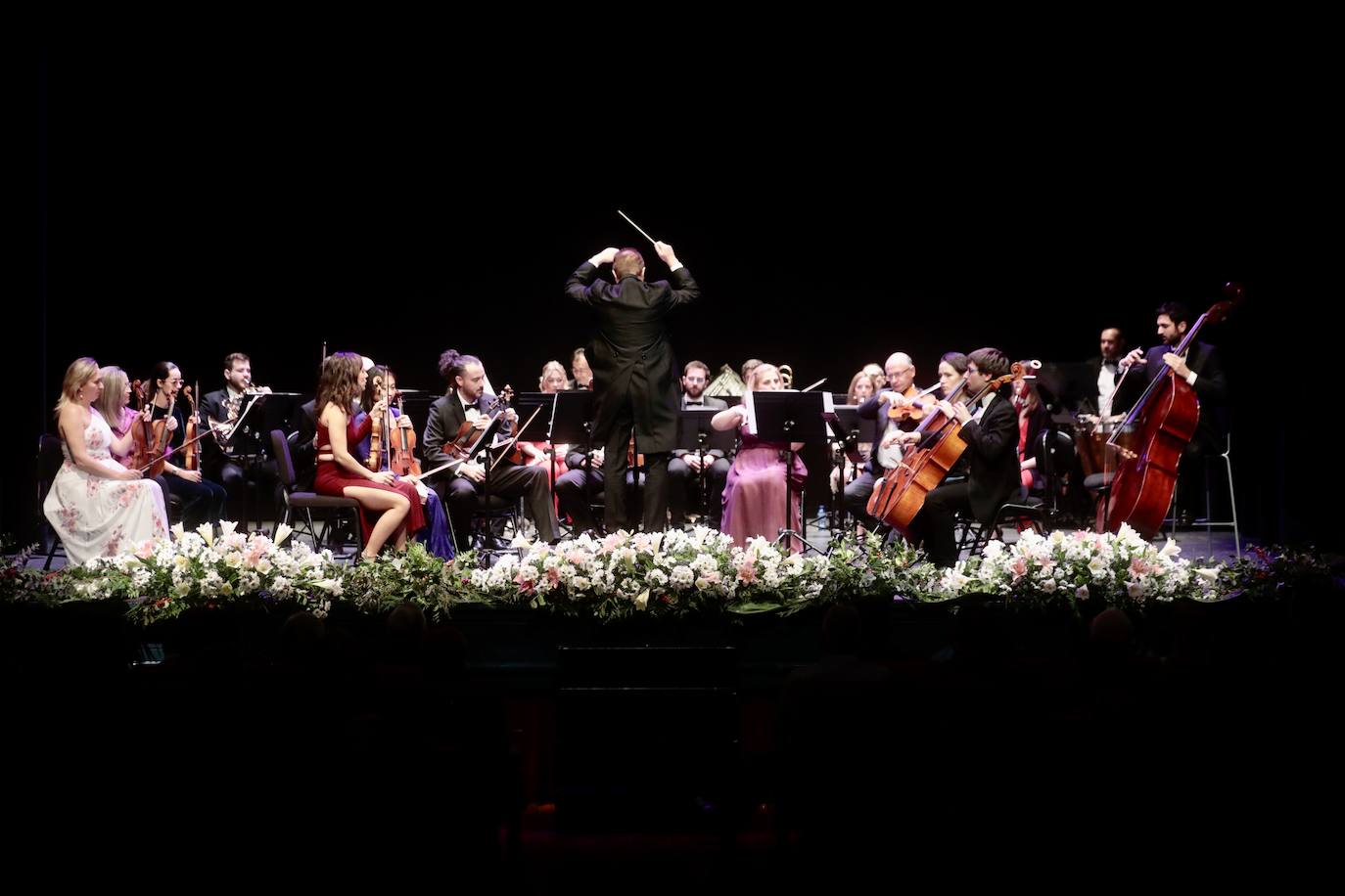 Concierto de Año Nuevo en el teatro Zorrilla de Valladolid.