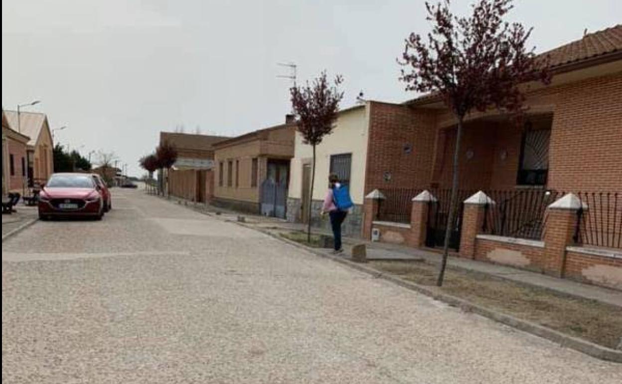 Una calle de Bobadilla del Campo, en una imagen de archivo.