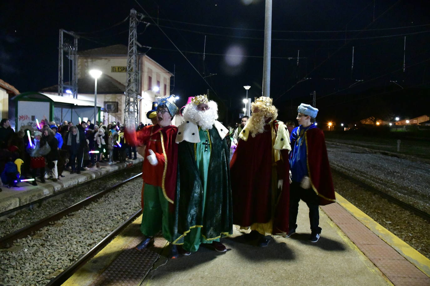 Los Reyes Magos, en El Espinar, San Rafael y en La Estación.