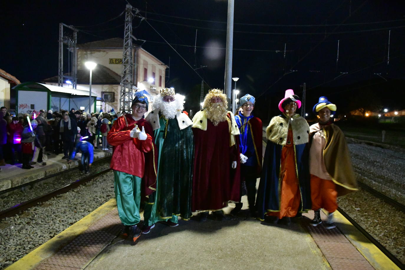 Los Reyes Magos, en El Espinar, San Rafael y en La Estación.