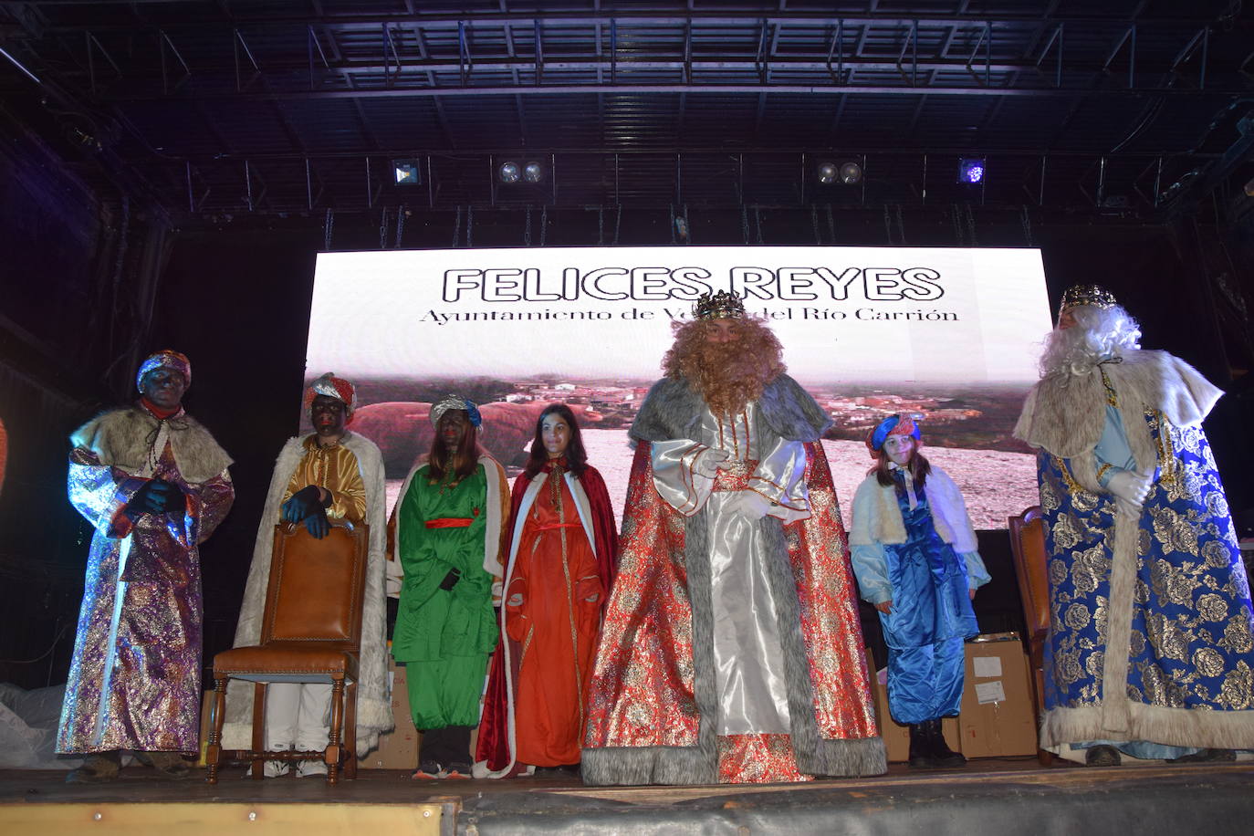 Fotos: Los Reyes Magos llenan de ilusión la provincia de Palencia