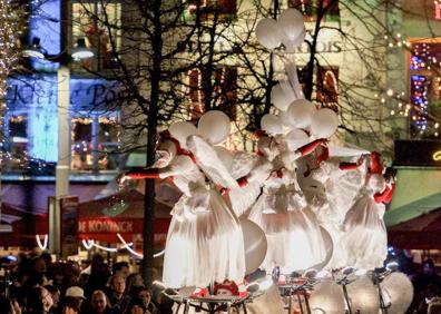 Imagen secundaria 1 - Los tres espectáculos que acompañarán este jueves a los Reyes Magos por Segovia.