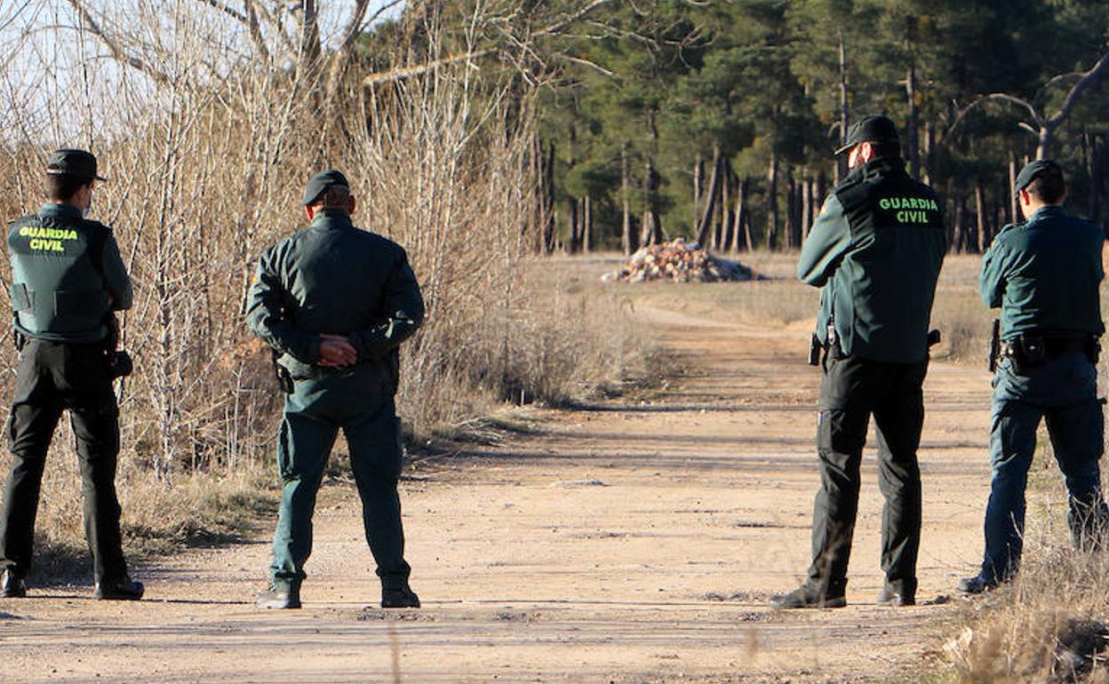 Guardia Civil en la provincia de Segovia.