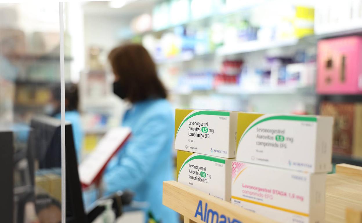 Venta de la píldora del dá después en la farmacia Santa Clara de Valladolid. 