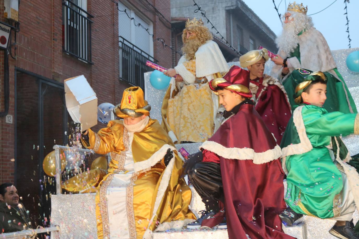 Carroza de los Reyes en Baltanás.
