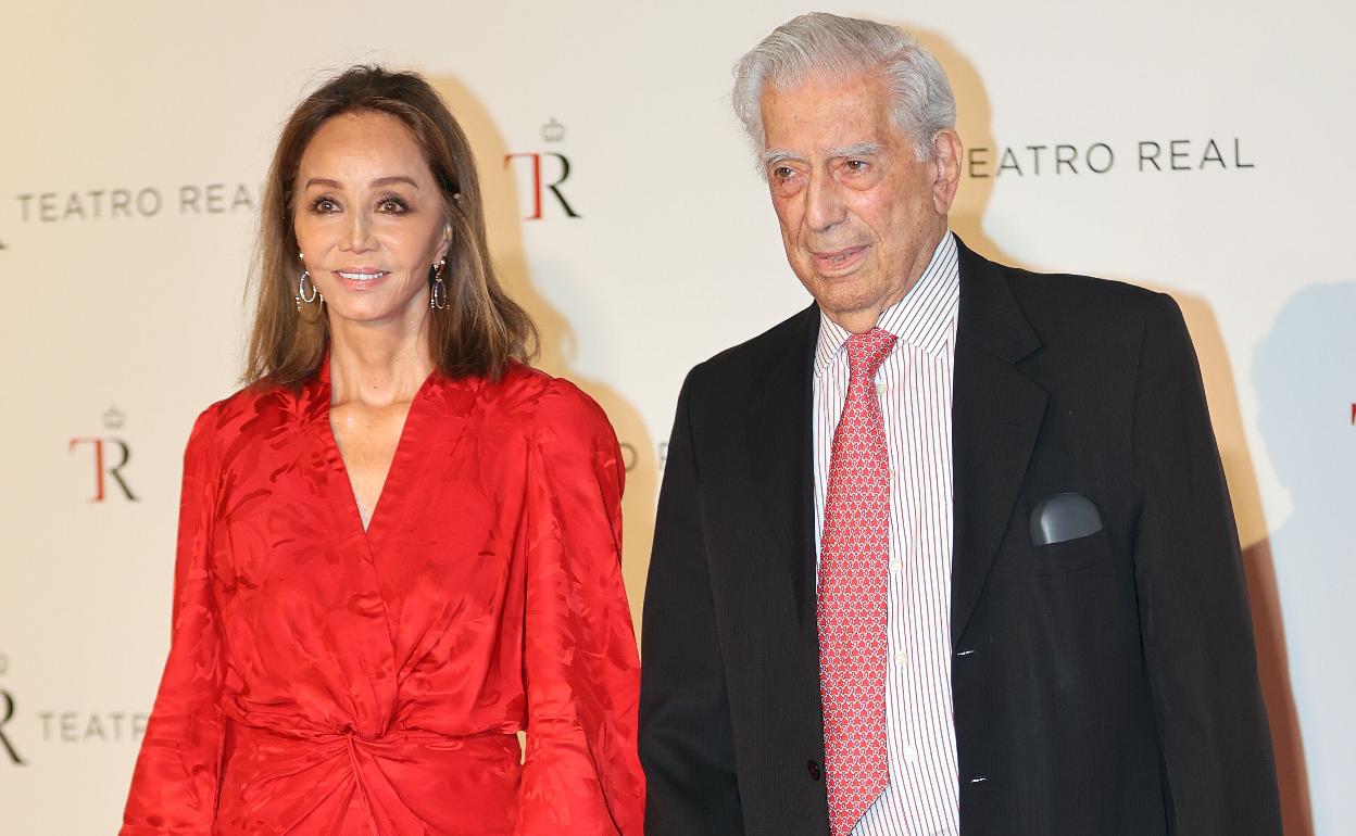 Isabel Preysler y Mario Vargas Llosa.