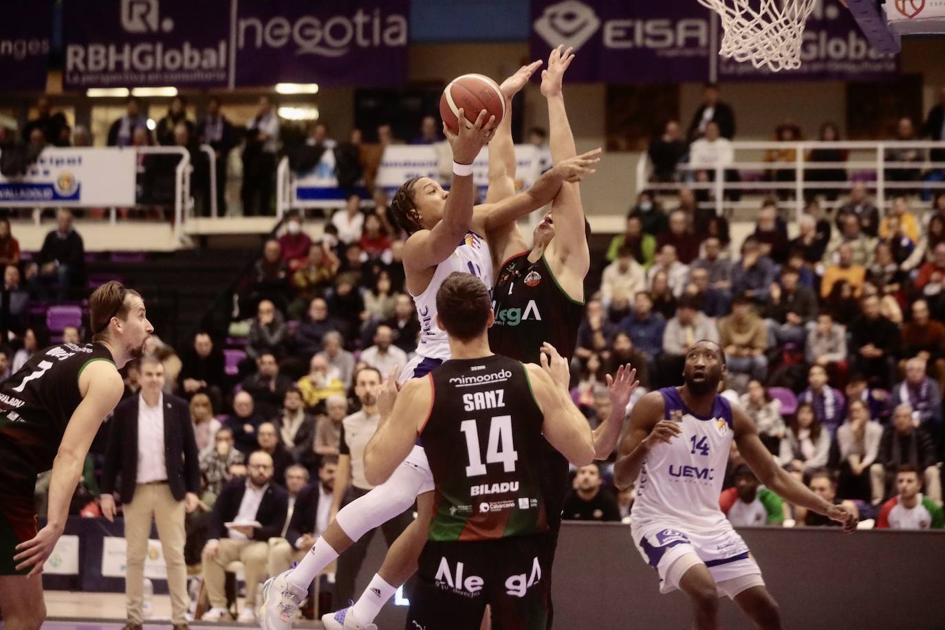 Fotos: El partido del Pucela Basket, en imágenes