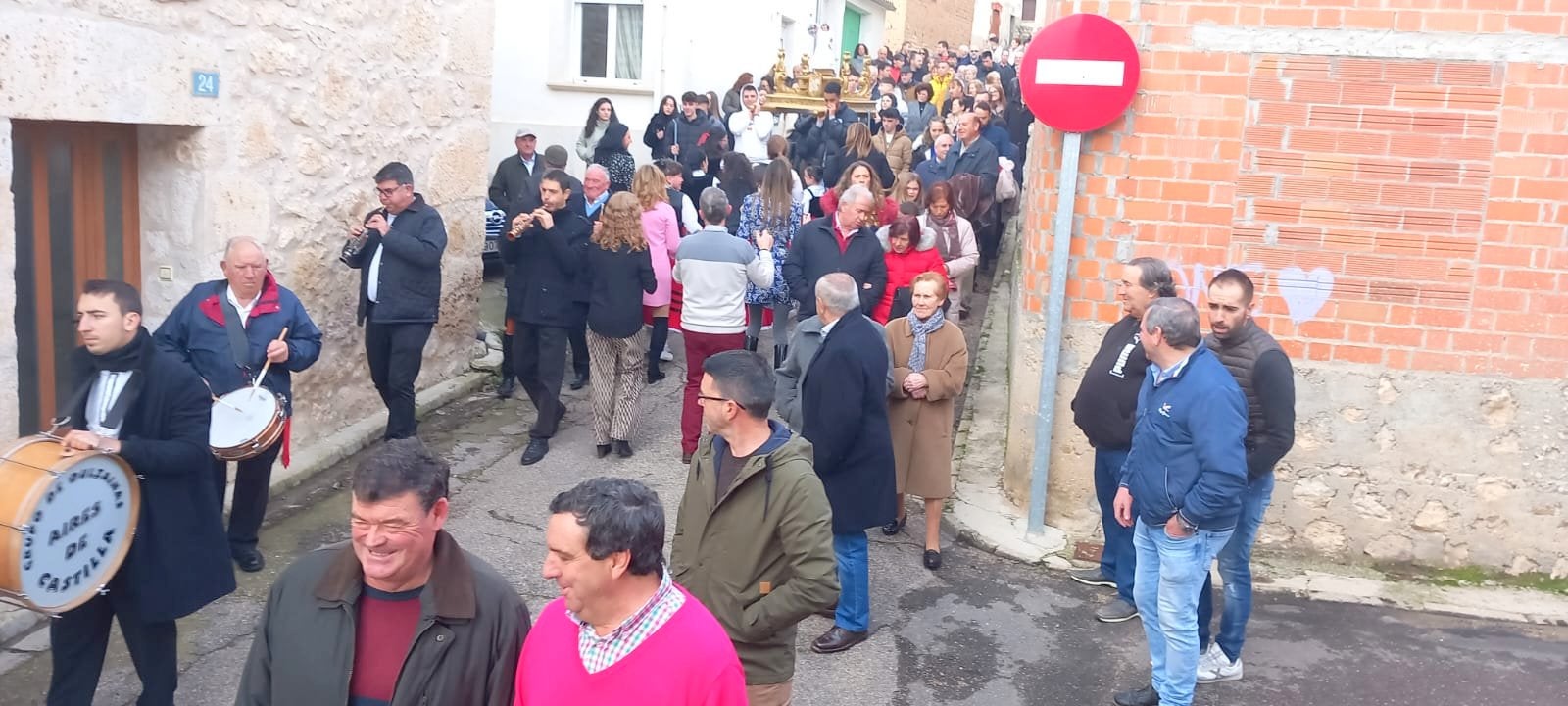 Los vecinos celebraron con todos los honores la fiesta del Dulce Nombre de Jesús