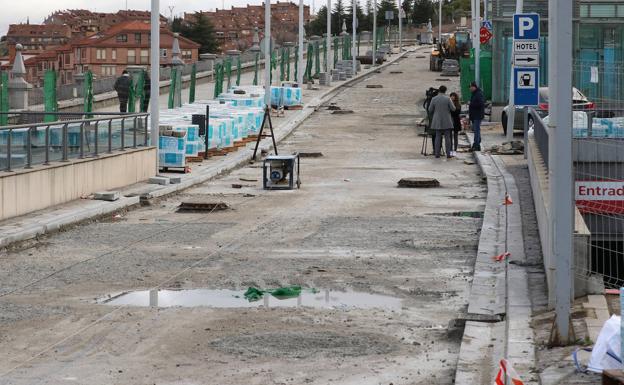 Las obras de Padre Claret enfrentan al Ayuntamiento con el presidente de los constructores