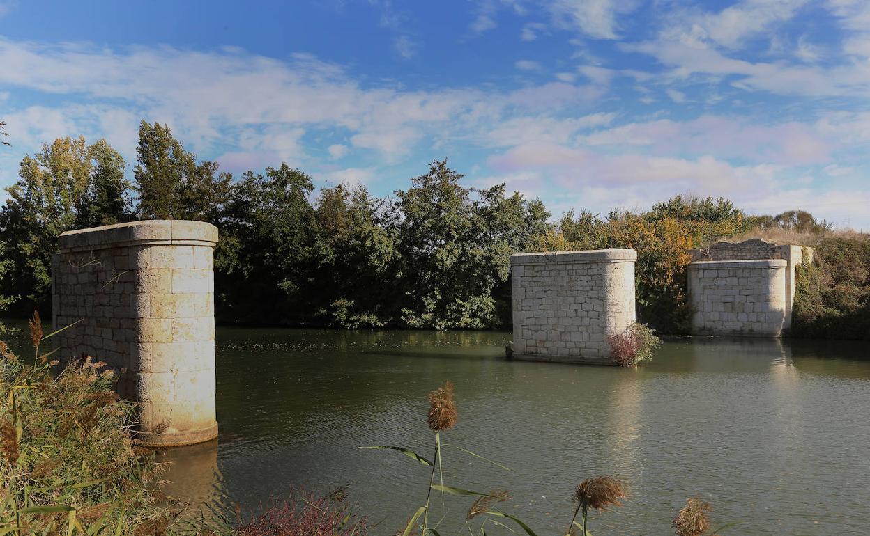 Antiguo puente del Ferrocarril Secundario que debe reconstruirse.