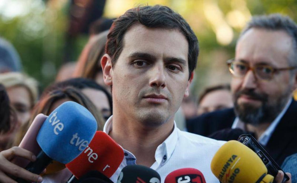 Albert Rivera, en su etapa de líder de Ciudadanos. 
