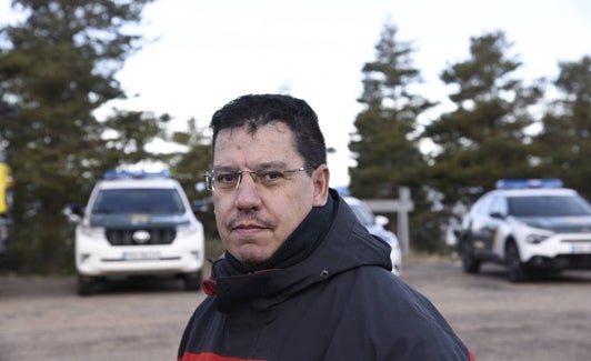 Alejandro Lorente Simón, senderista de Béjar y voluntario en la búsqueda del montañero.