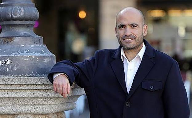 Gonzalo Francisco Sánchez, tras la entrevista.