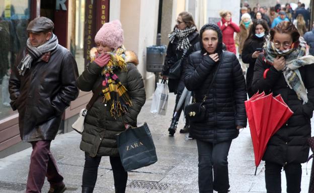 Segovia, en nivel naranja por nieve y viento de 90 kilómetros por hora