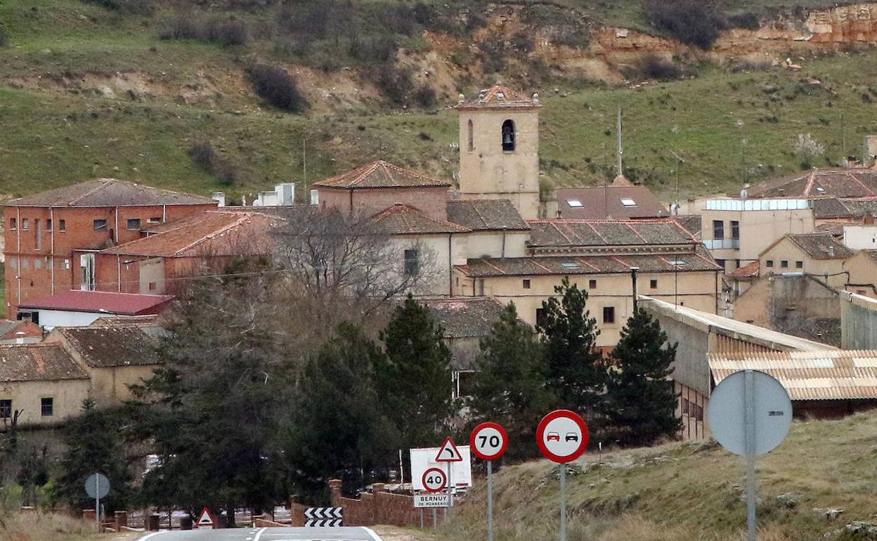 Vista general de Bernuy de Porreros.