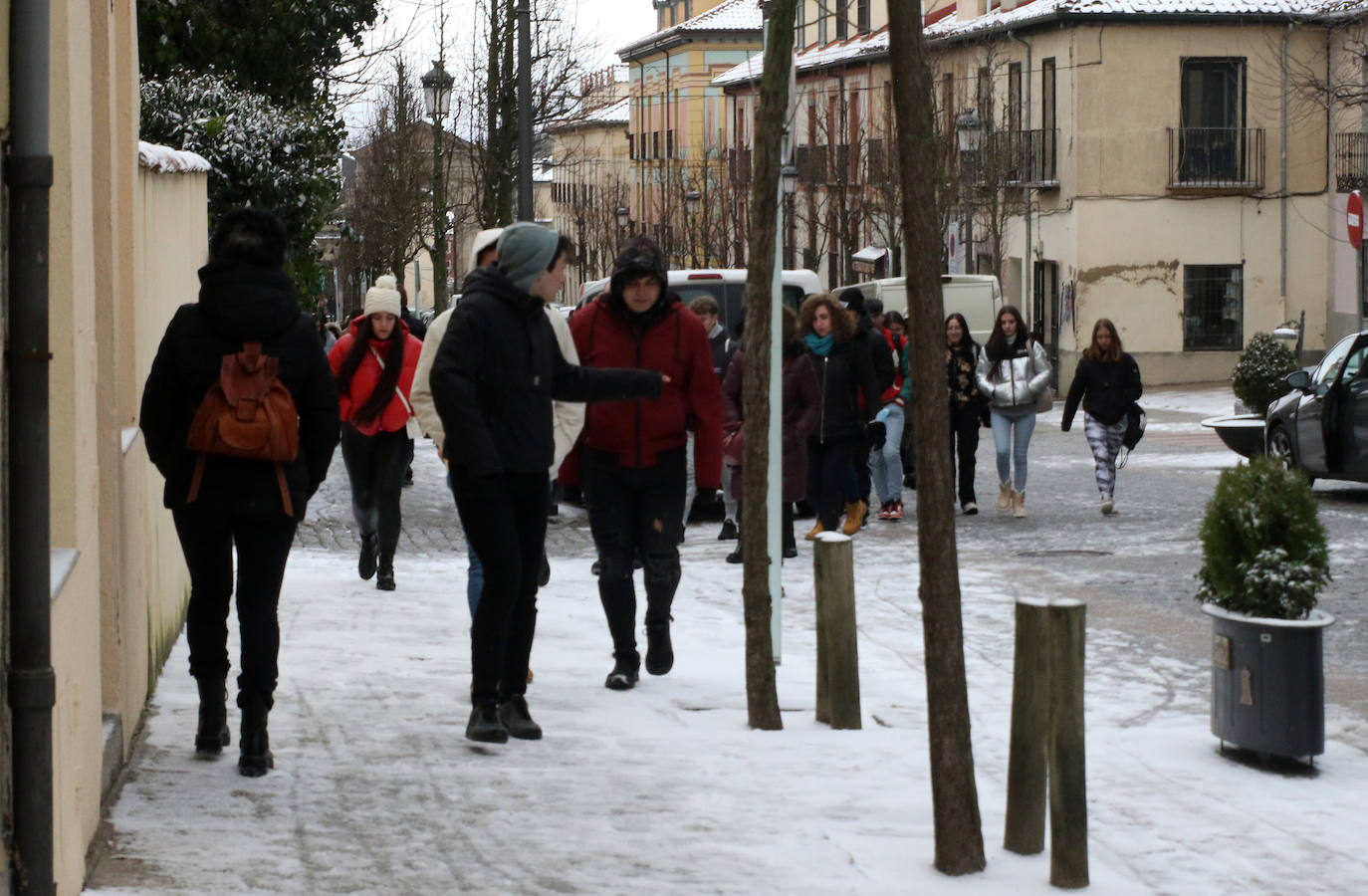 Imágenes del temporal en la provincia de Segovia. 