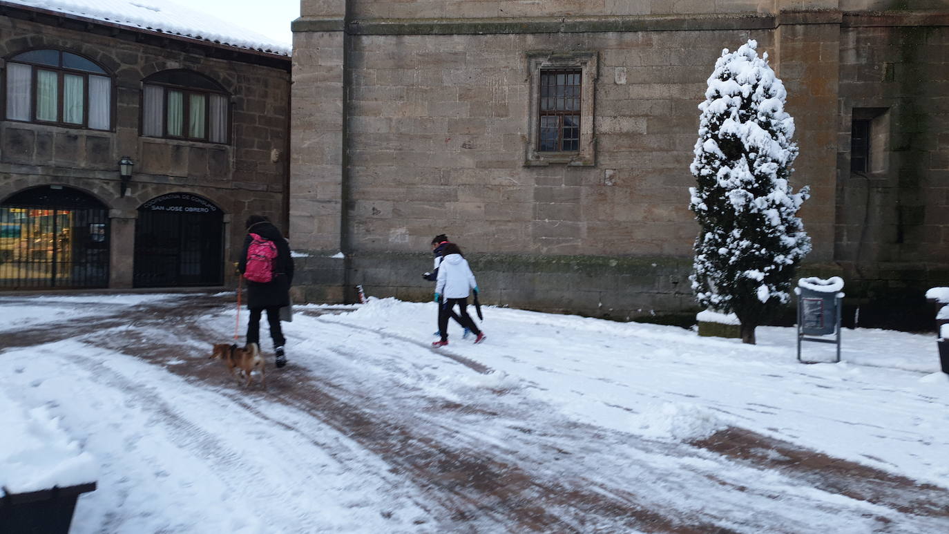 Fotos: La nieve persiste en la Montaña Palentina