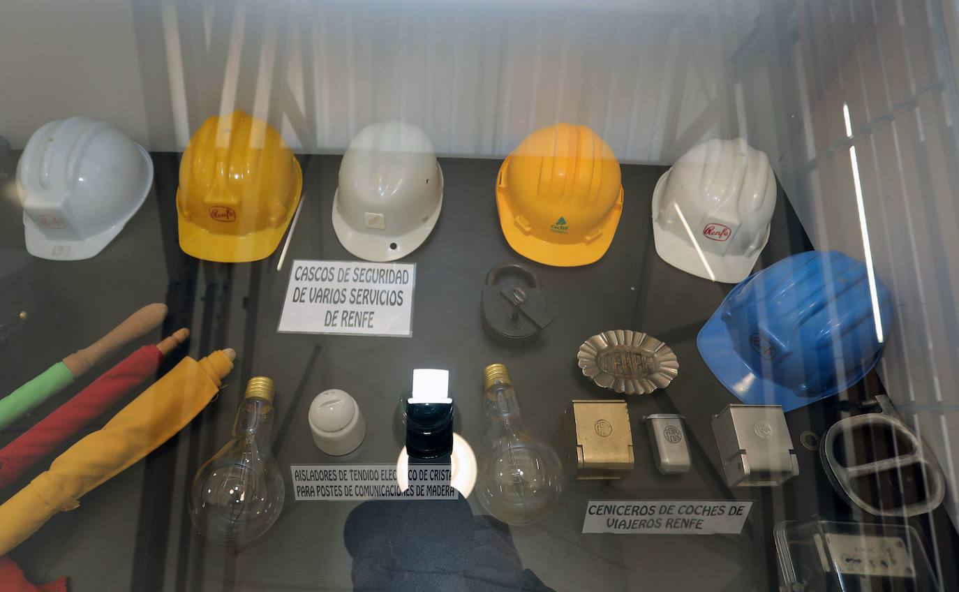 Fotos: El único Museo del Ferrocarril de la comunidad está en Venta de Baños