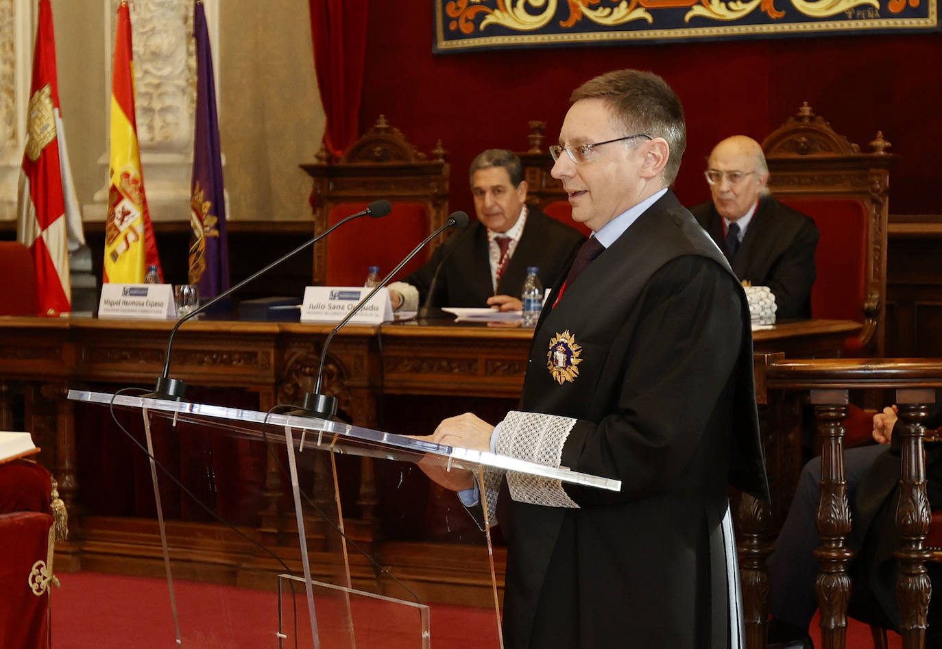 Miguel Hermosa Espeso promete «representar, defender y servir a mis compañeros»