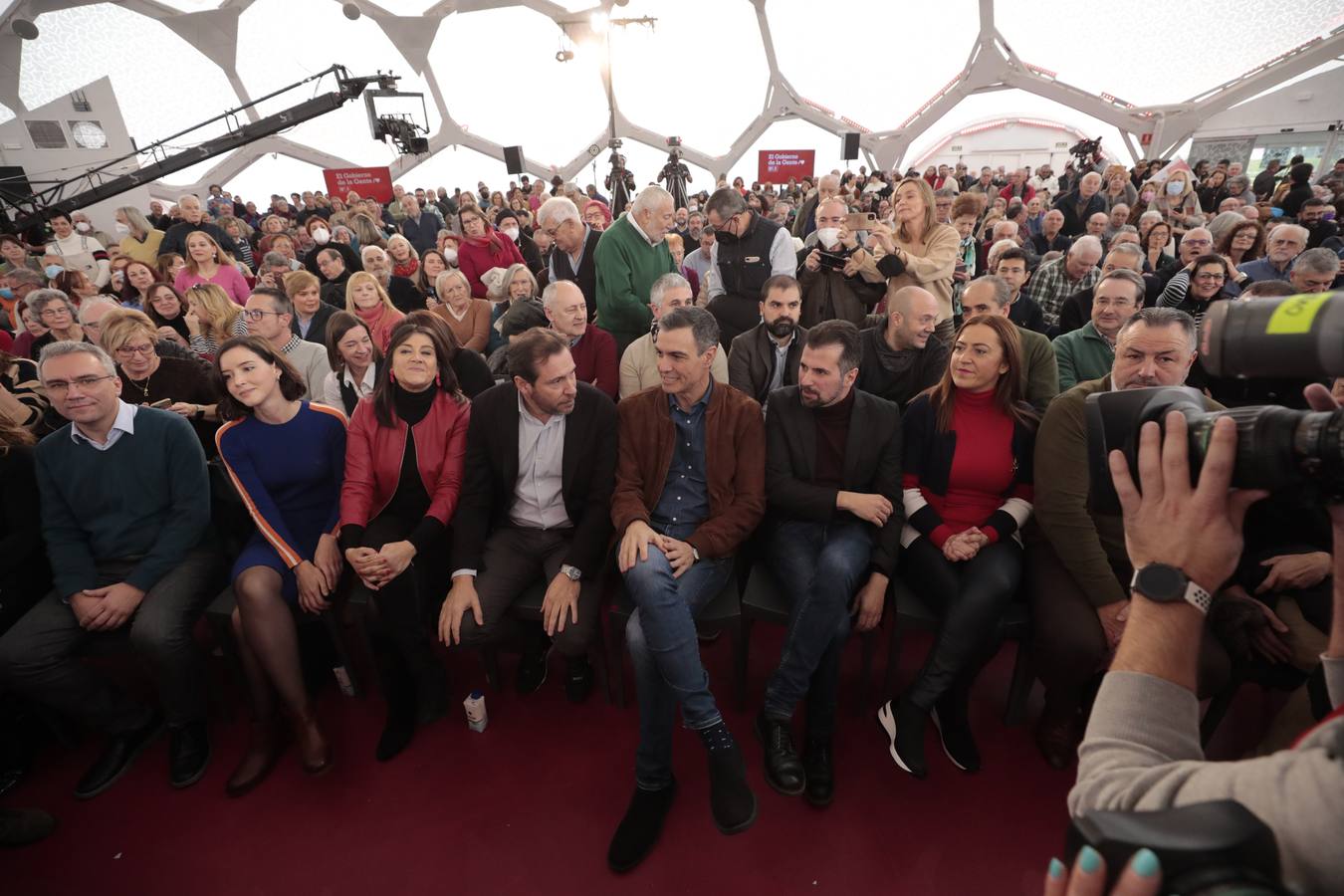 Fotos: Acto político del PSOE en Valladolid con la presencia de Pedro Sánchez