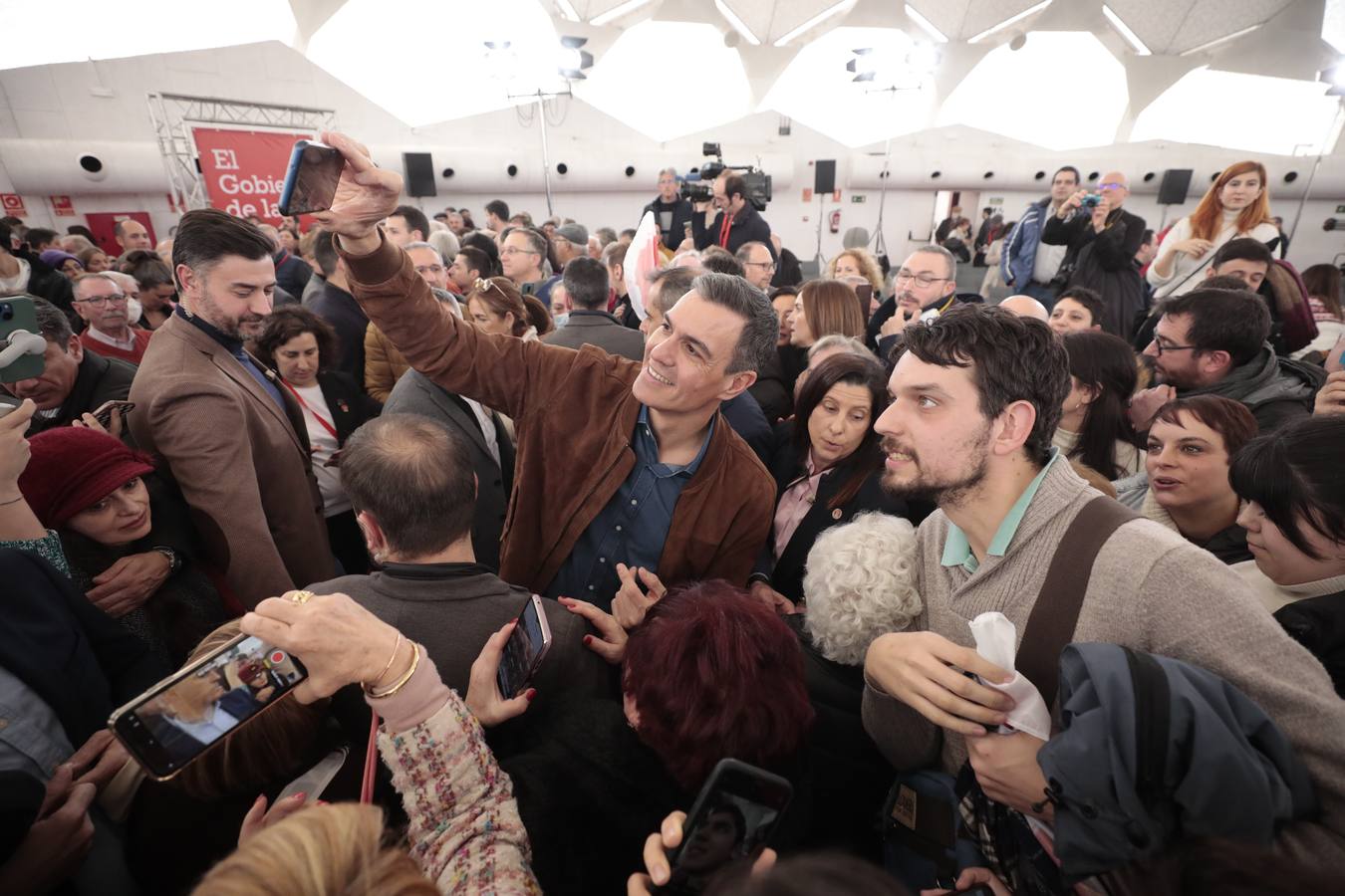 Fotos: Acto político del PSOE en Valladolid con la presencia de Pedro Sánchez