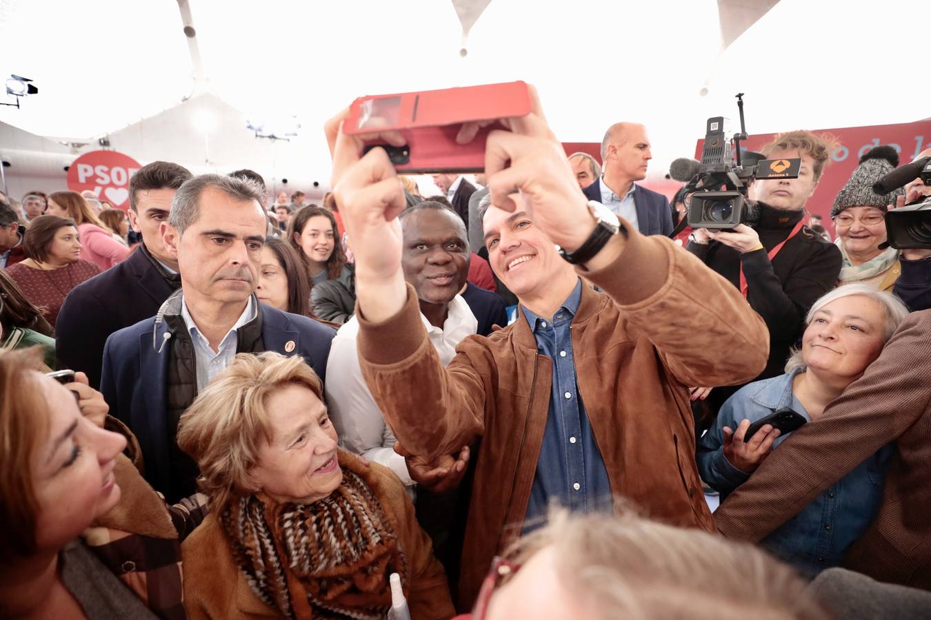 Fotos: Acto político del PSOE en Valladolid con la presencia de Pedro Sánchez