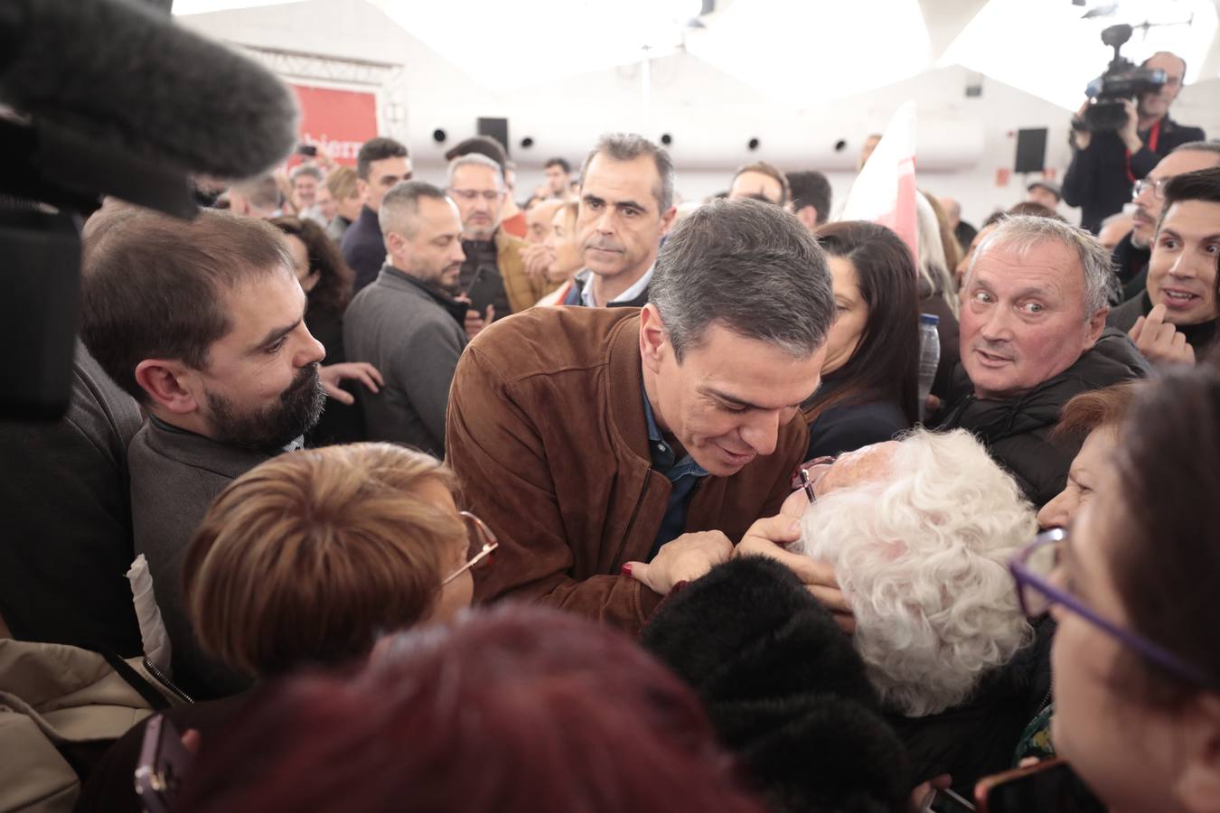 Fotos: Acto político del PSOE en Valladolid con la presencia de Pedro Sánchez