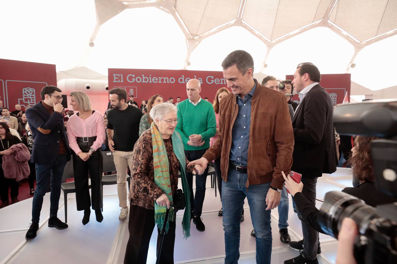 Fotos: Acto político del PSOE en Valladolid con la presencia de Pedro Sánchez