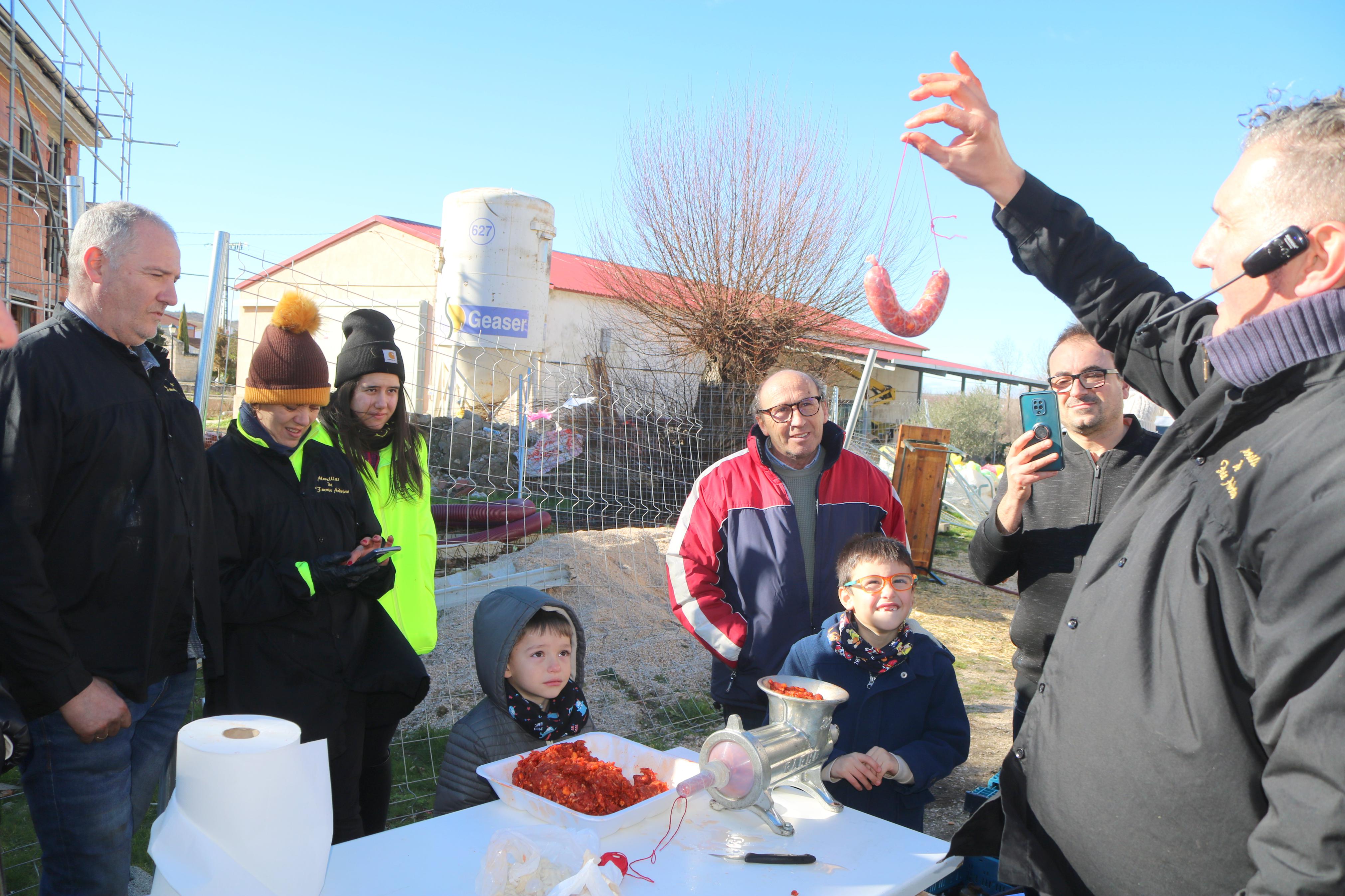 Los hornilleros se volcaron con la Fiesta de la Matanza