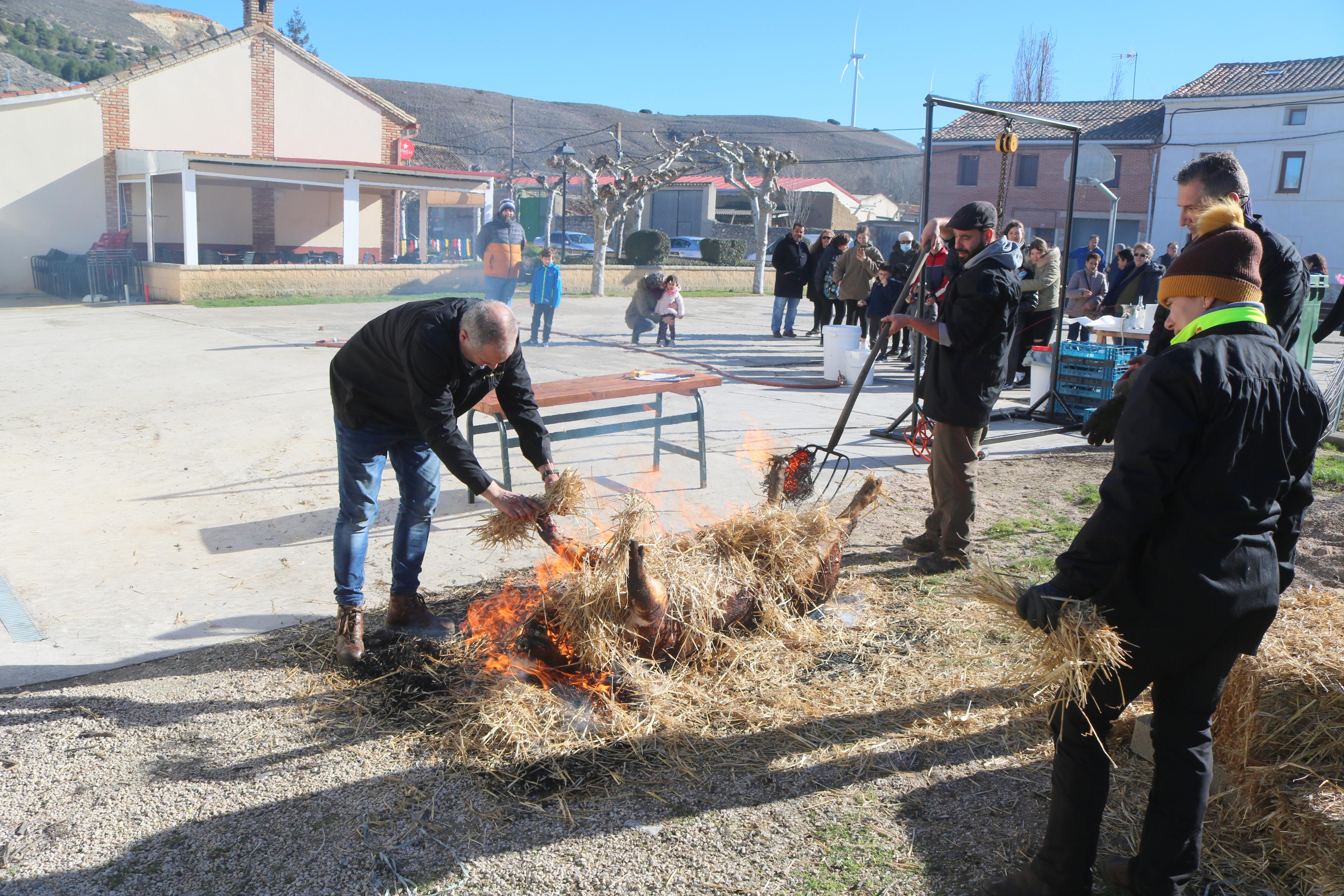 Los hornilleros se volcaron con la Fiesta de la Matanza