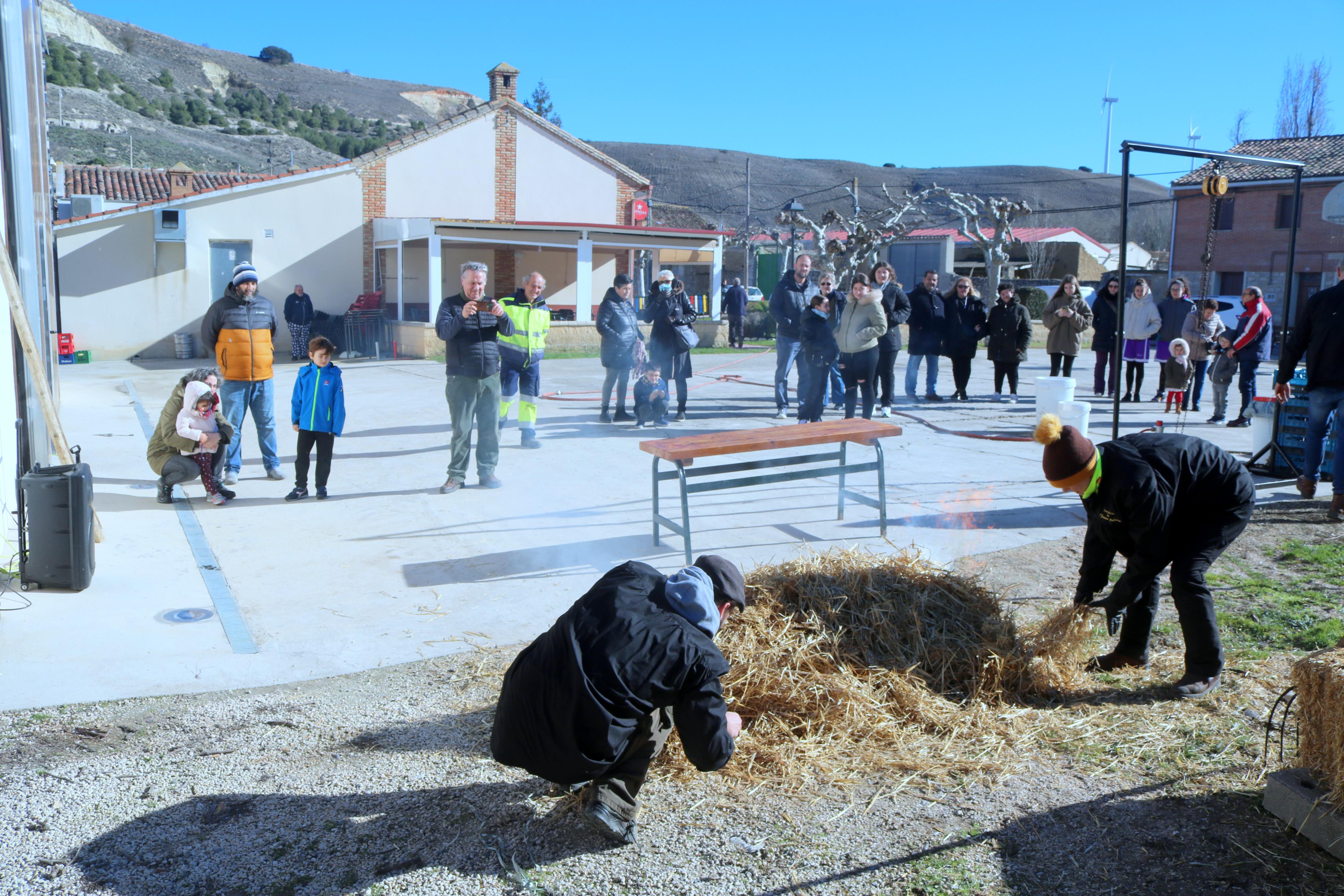 Los hornilleros se volcaron con la Fiesta de la Matanza