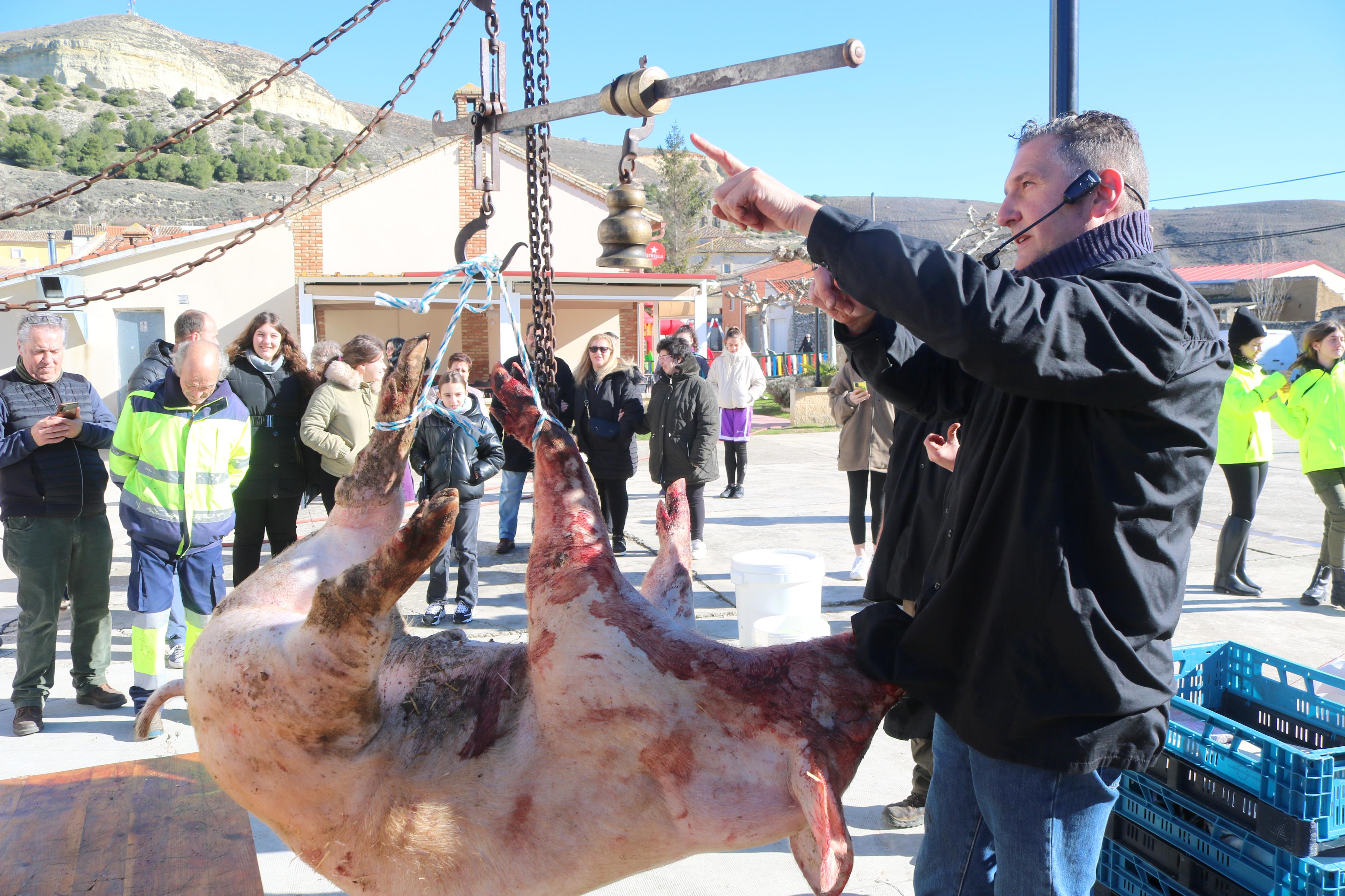 Los hornilleros se volcaron con la Fiesta de la Matanza