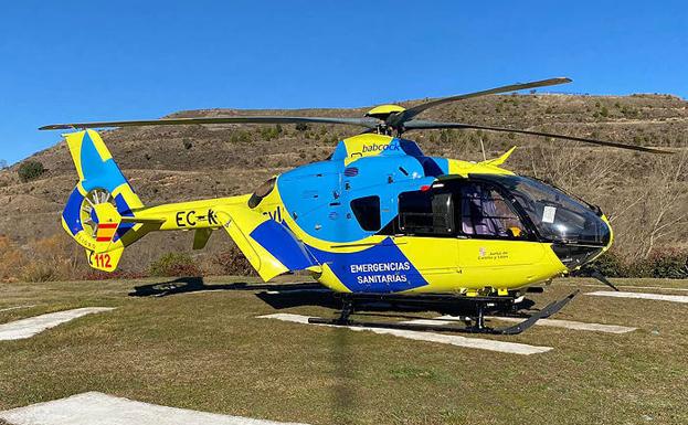 Evacuado a Valladolid un trabajador tras caer desde 3 metros en una nave de Soria