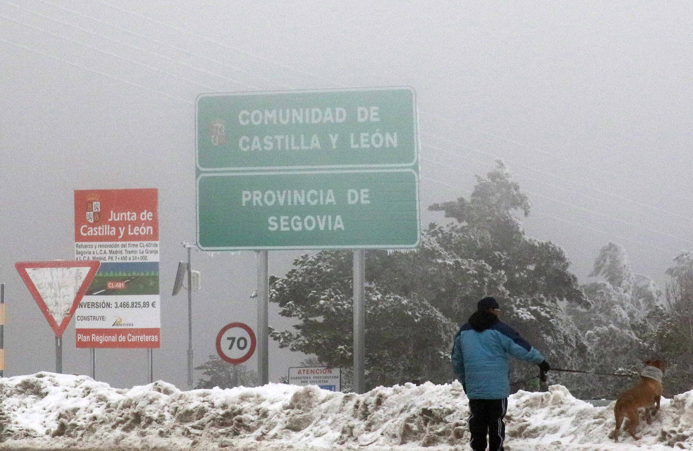 Apertura de la estación de esquí de Navacerrada. ANTONIO DE TORRE