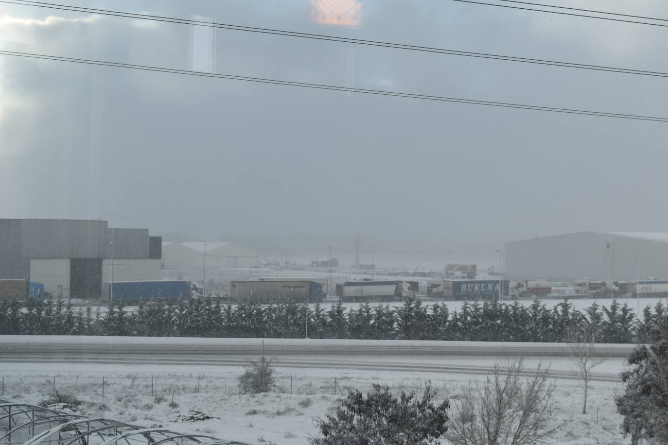 Fotos: Segunda nevada en 2023 en la provincia de Palencia
