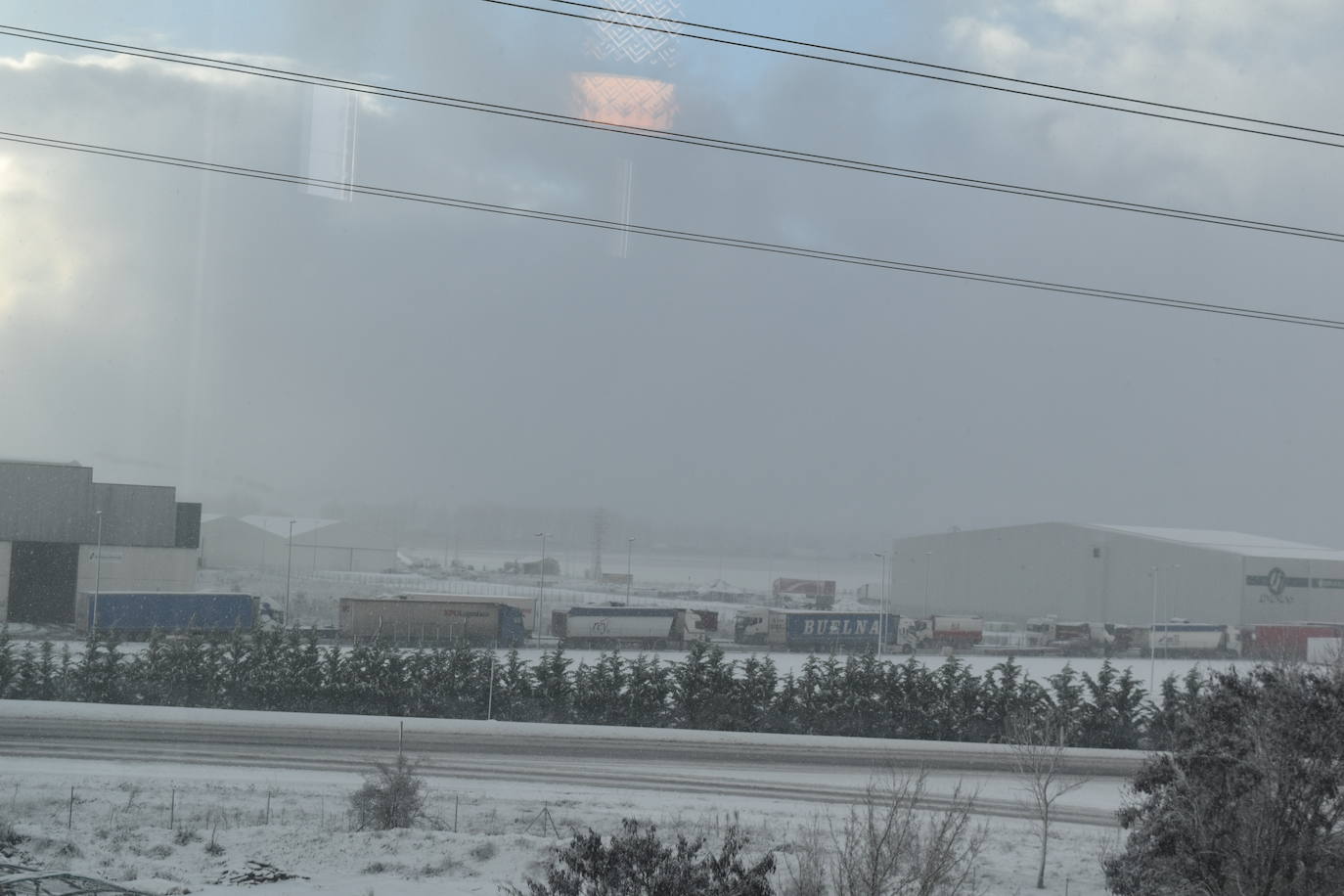 Fotos: Segunda nevada en 2023 en la provincia de Palencia