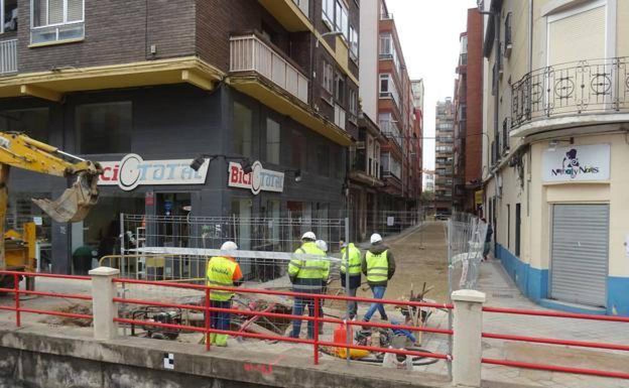 Último día del cierre de la calle Gregorio Fernández.