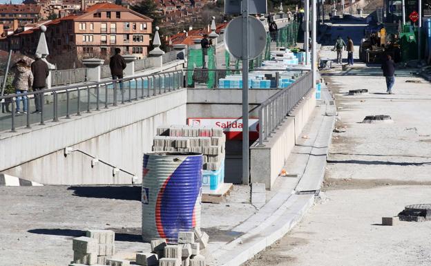 El Ayuntamiento espera terminar las obras de Padre Claret «en mes o mes y medio»