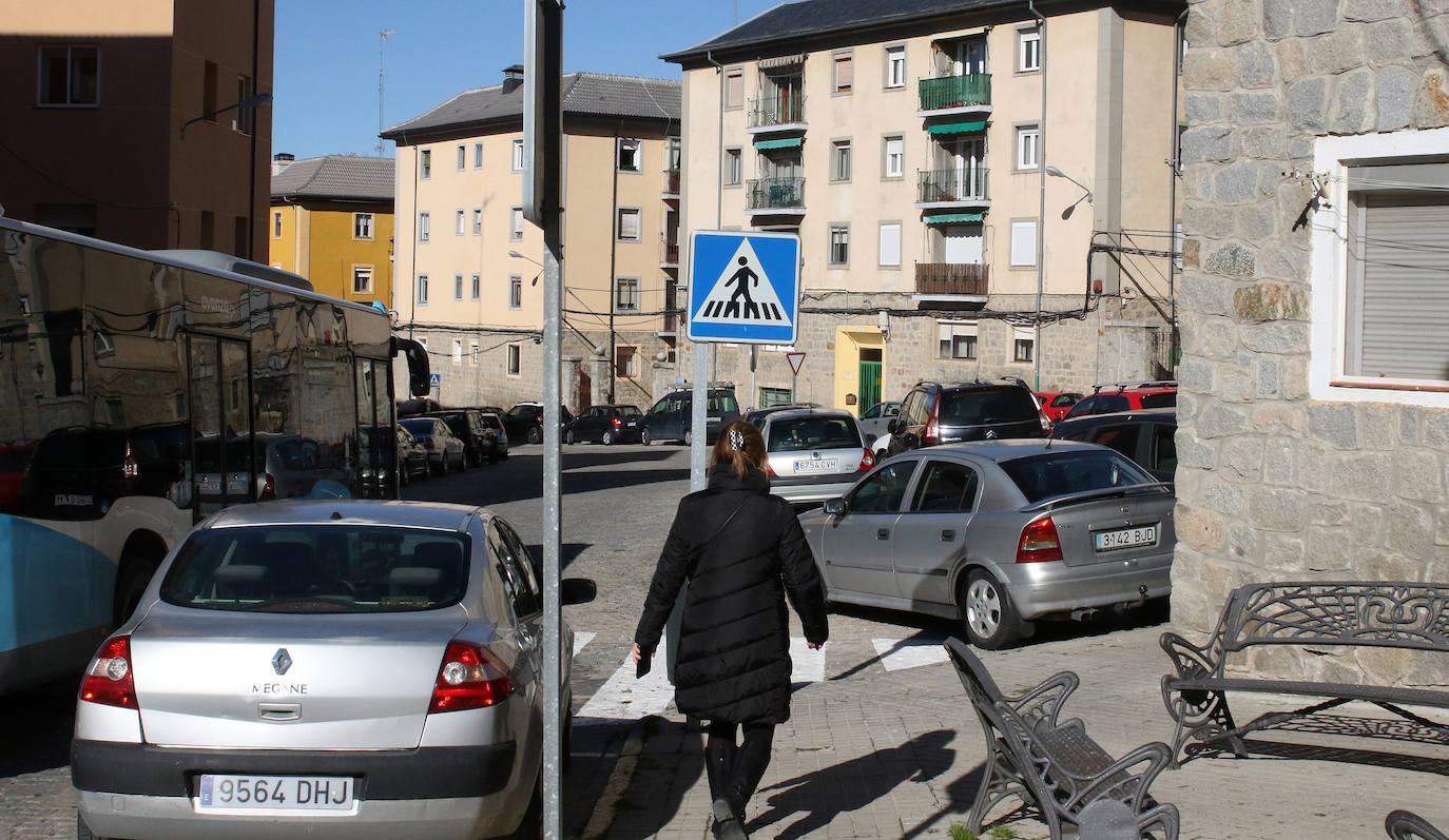 San José, el barrio con menos renta por persona y por hogar de la capital segoviana.