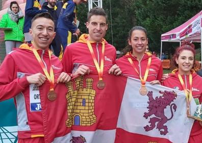 Imagen secundaria 1 - Atletismo: La selección de Castilla y León se proclama campeona de España de campo a través