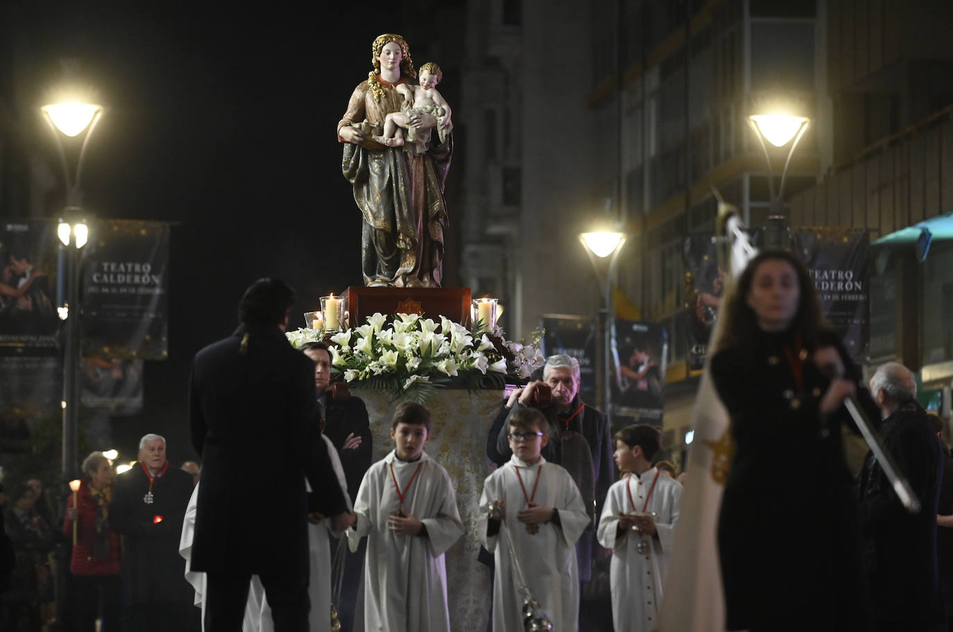 Fotos: La procesión de las Candelas en Valladolid, en imágenes