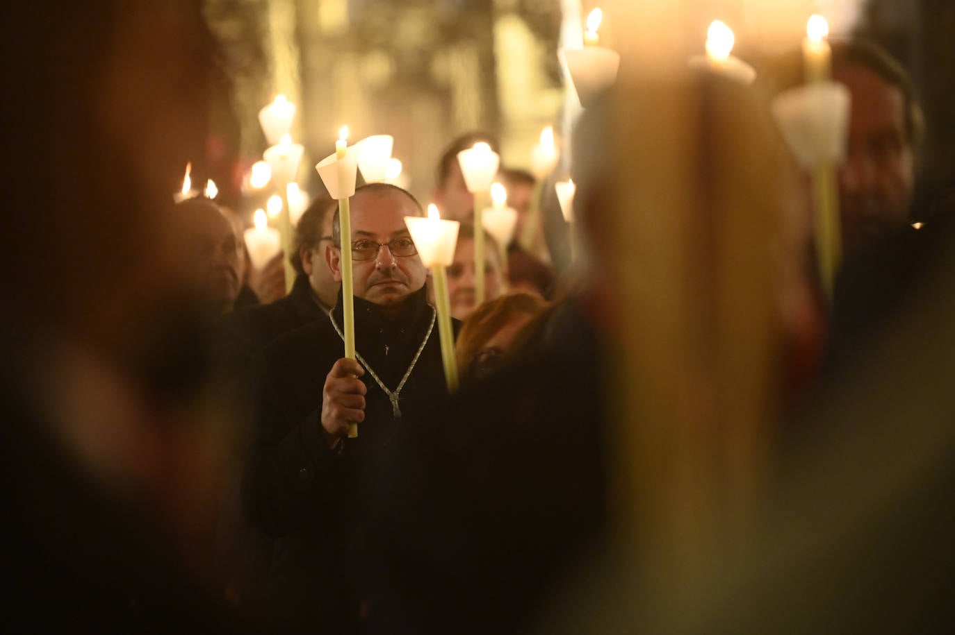 Fotos: La procesión de las Candelas en Valladolid, en imágenes