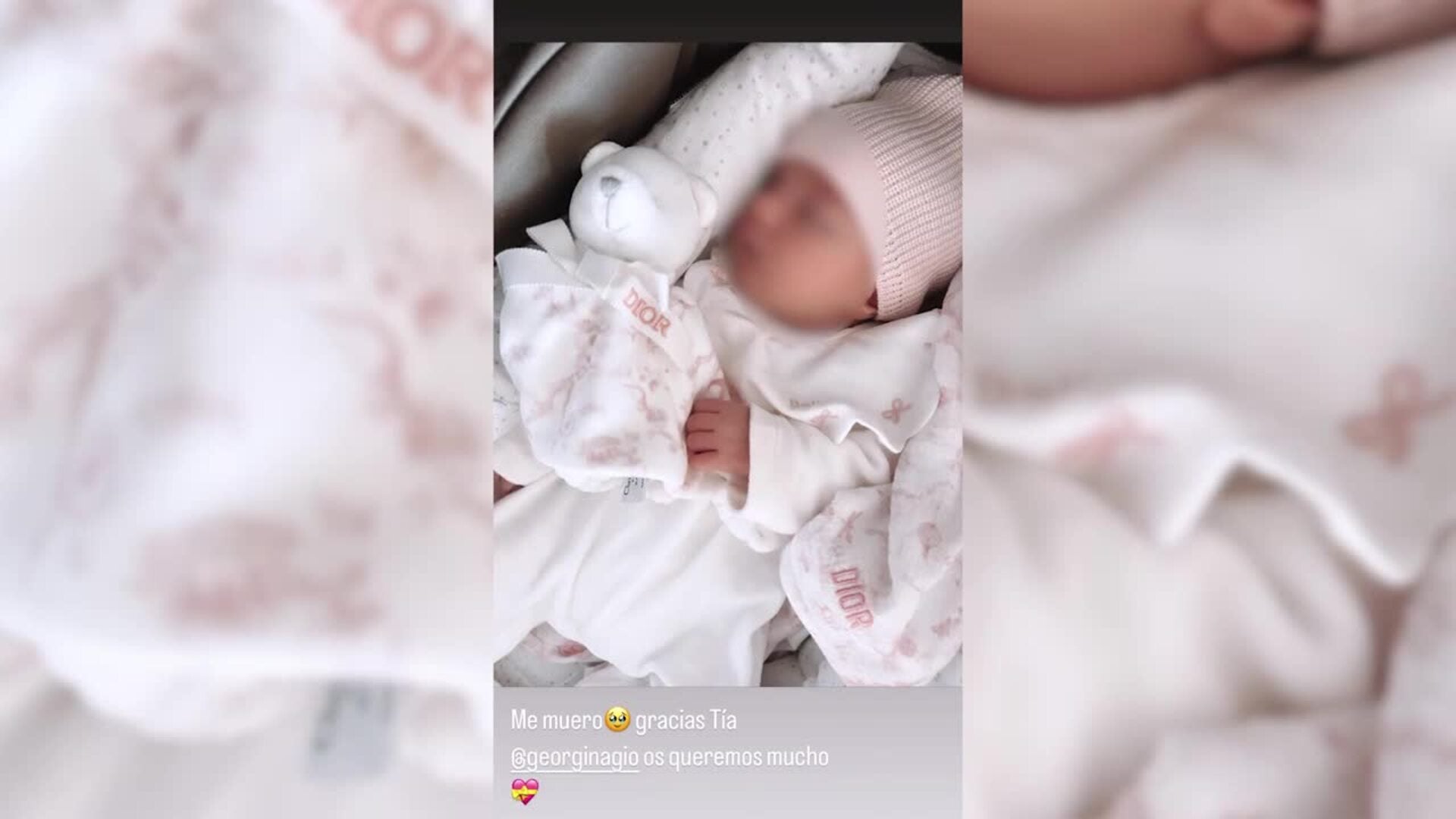 Alice Campello comparte los regalos de lujo de la 'tía Georgina'
