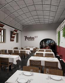 Imagen secundaria 2 - Protos transforma su bodega de 1927 en un restaurante que creará diez empleos