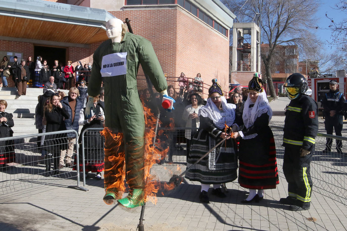 Fiesta de las Águedas en Segovia. 