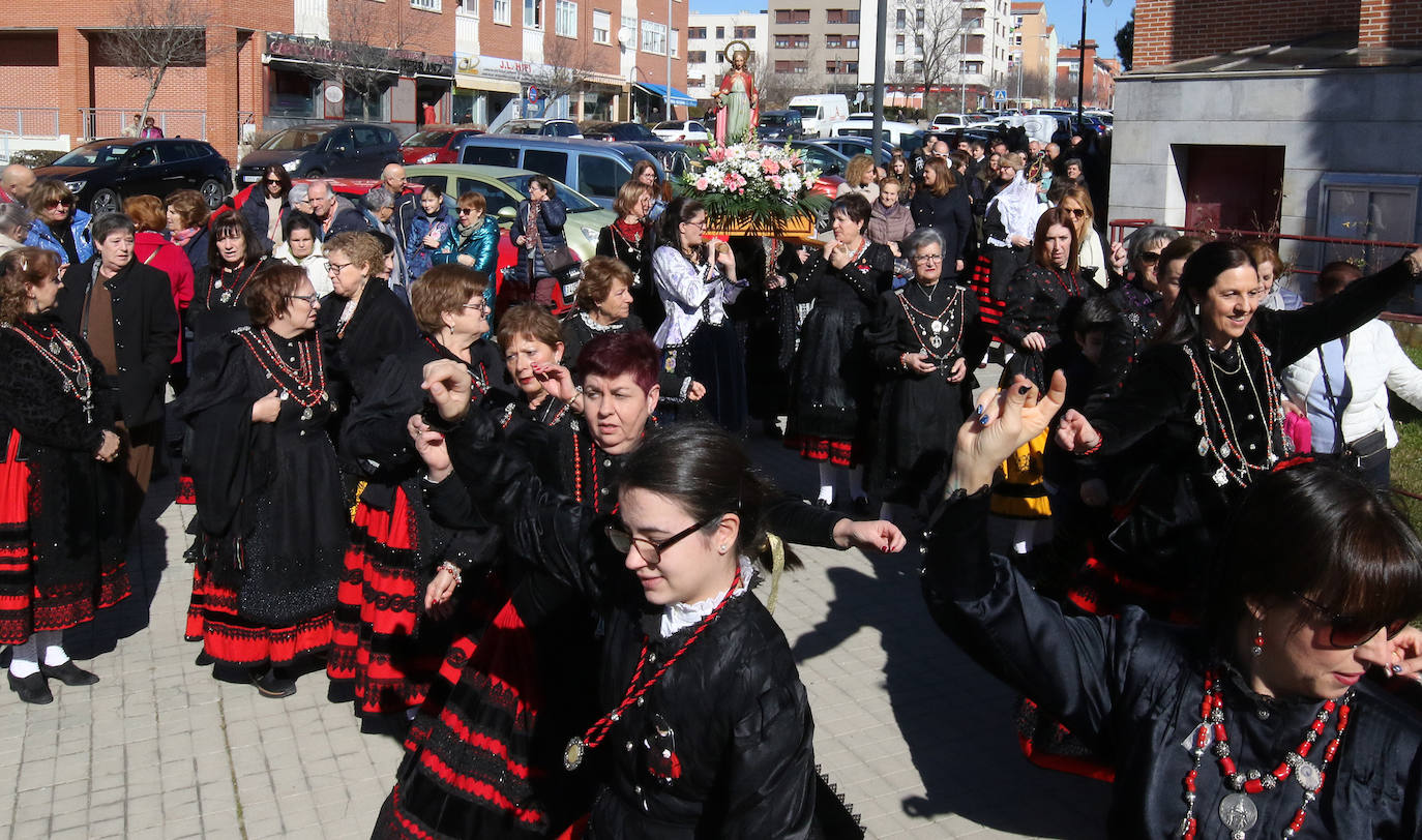 Fiesta de las Águedas en Segovia. 