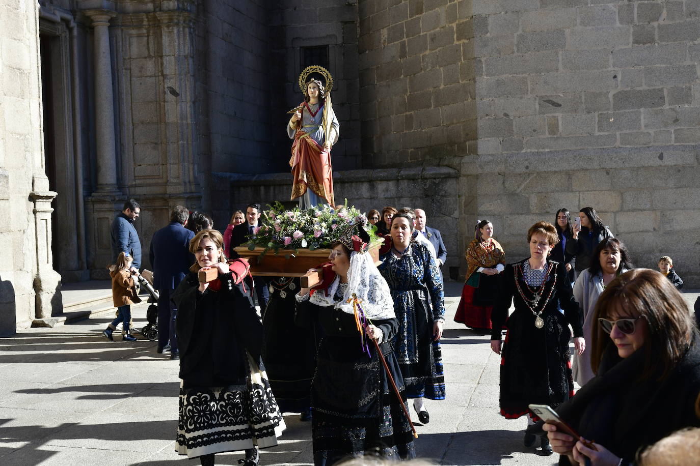 El Espinar y Cuéllar celebran Santa Águeda. 