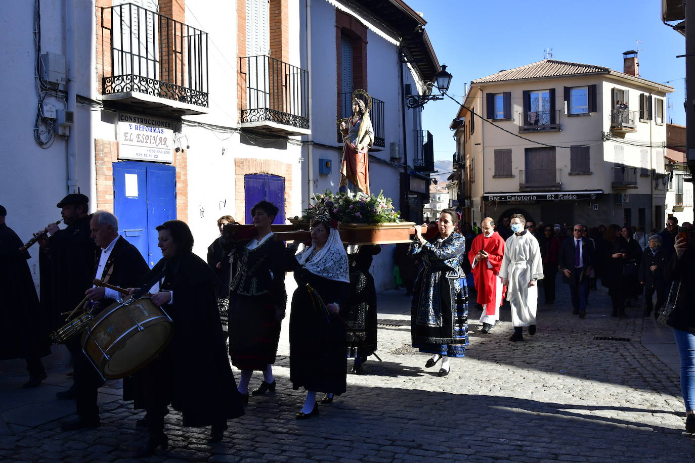 El Espinar y Cuéllar celebran Santa Águeda. 